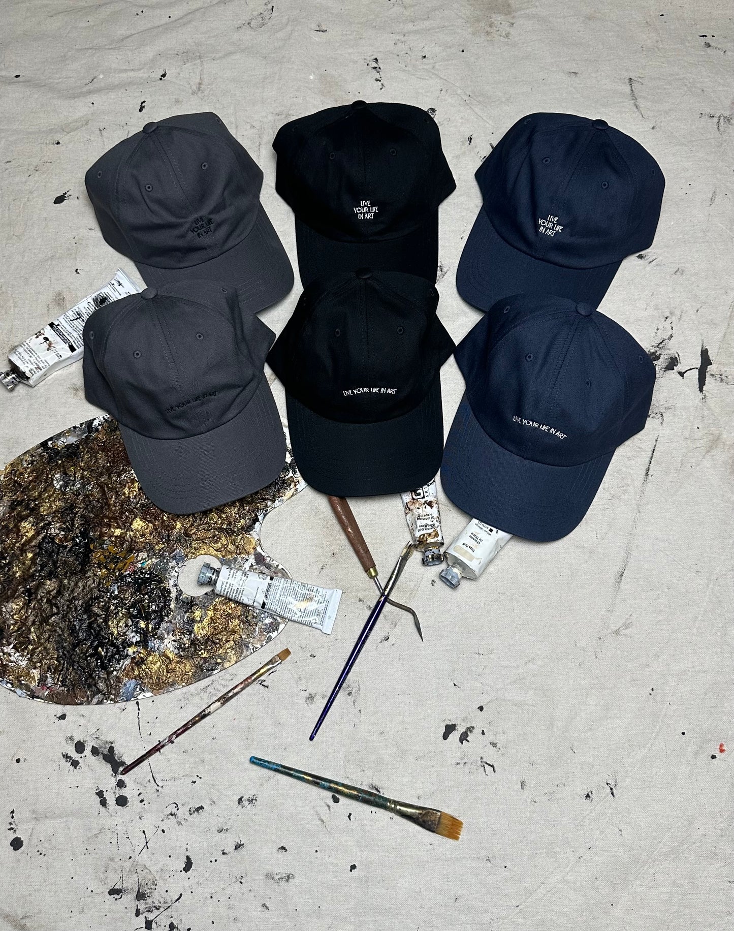 Live Your Life In Art Hat