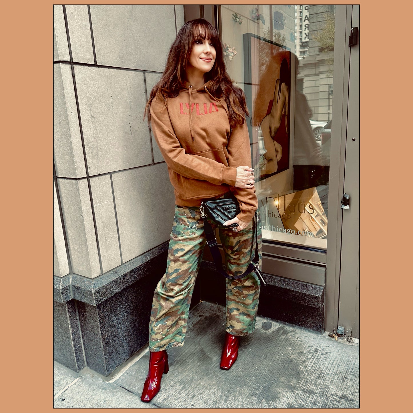 LYLIA X Chicago Camel Hoodie