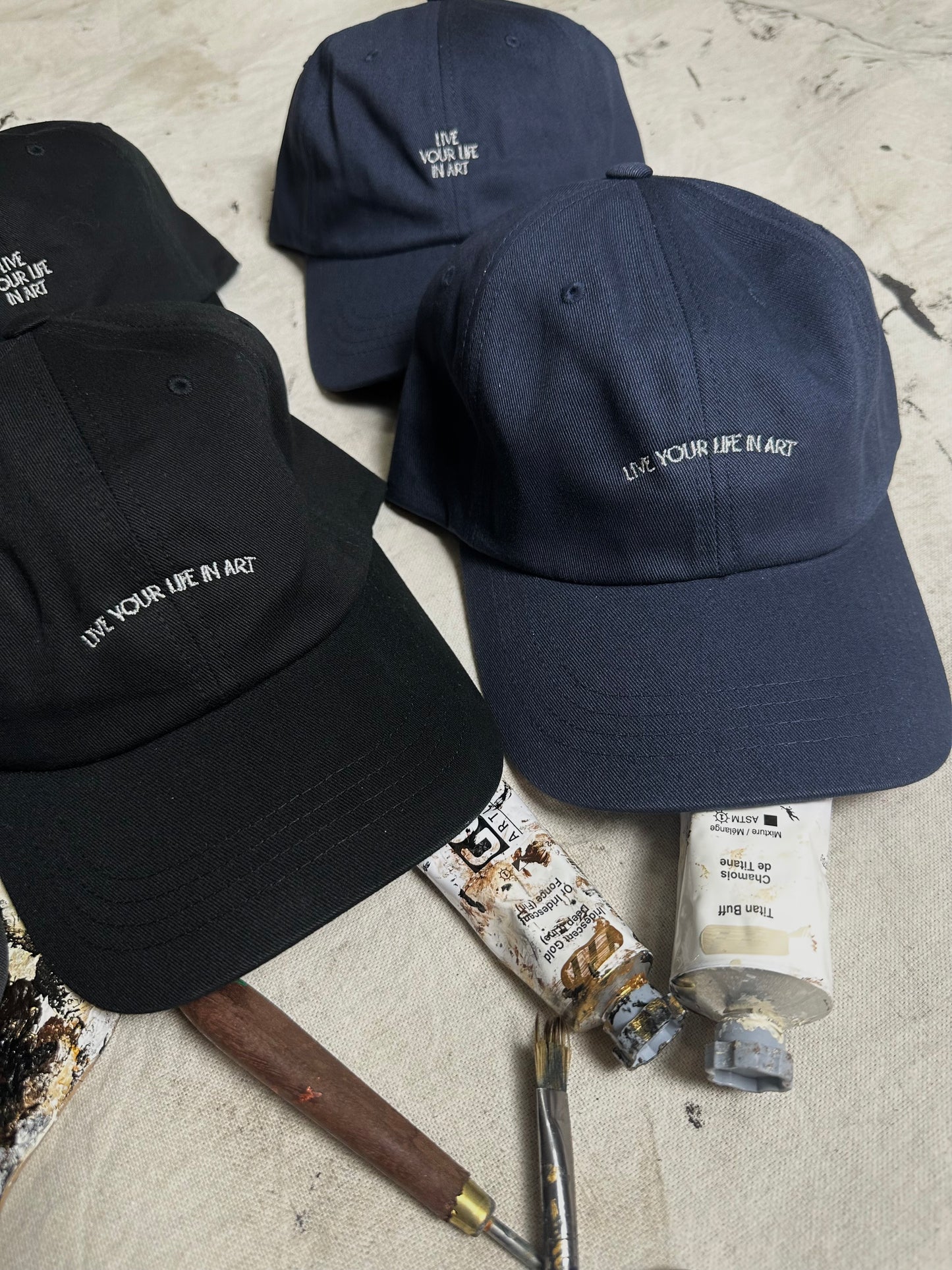 Live Your Life In Art Hat