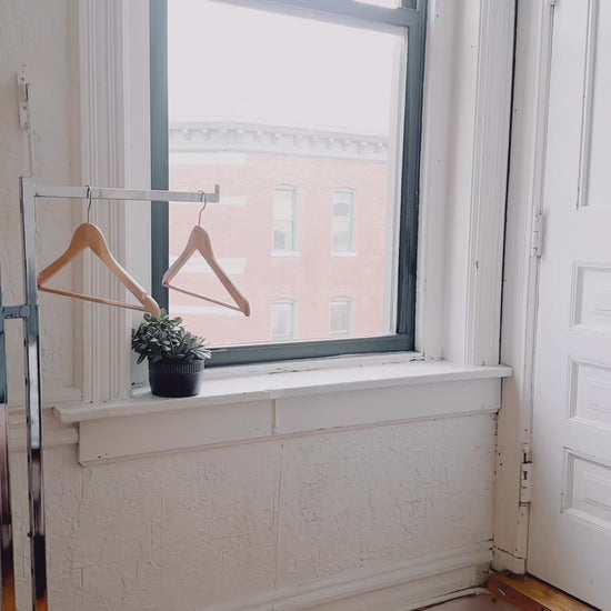 Video of dancer in front of painting 